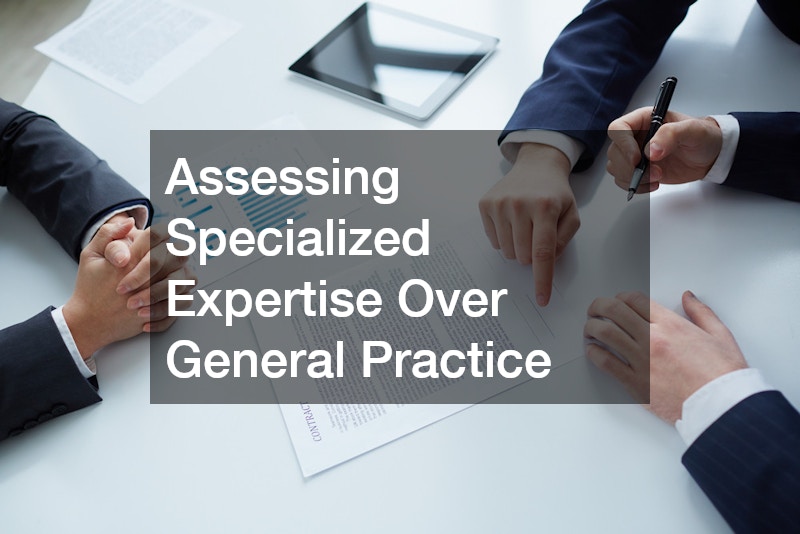Assessing Specialized Expertise Over General Practice