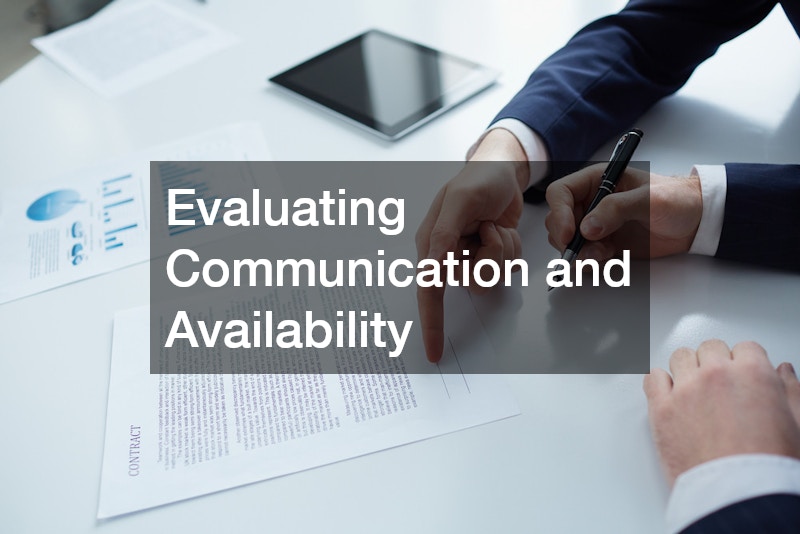 Evaluating Communication and Availability