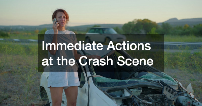 Immediate Actions at the Crash Scene