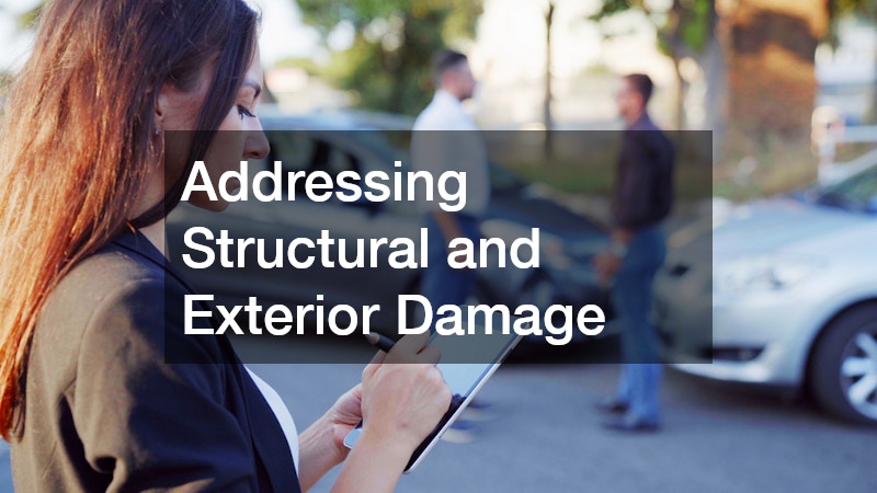 Addressing Structural and Exterior Damage