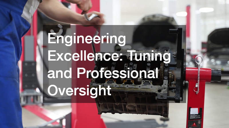 Engineering Excellence: Tuning and Professional Oversight
