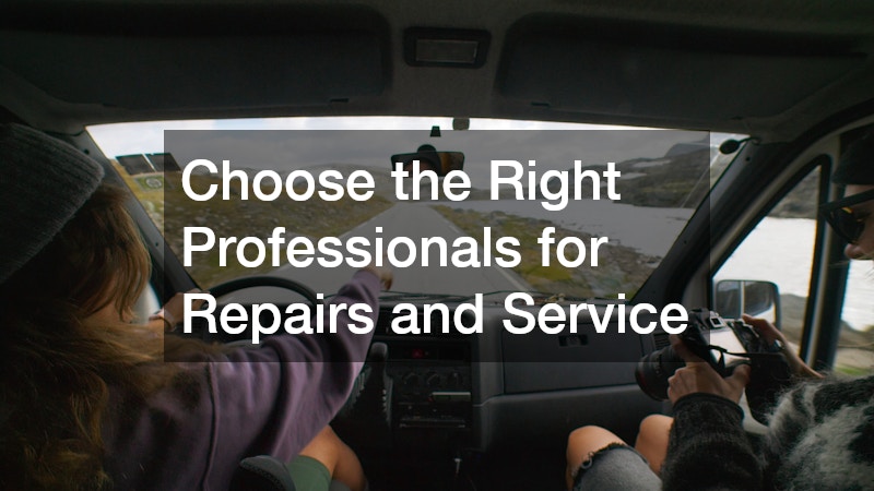 Choose the Right Professionals for Repairs and Service