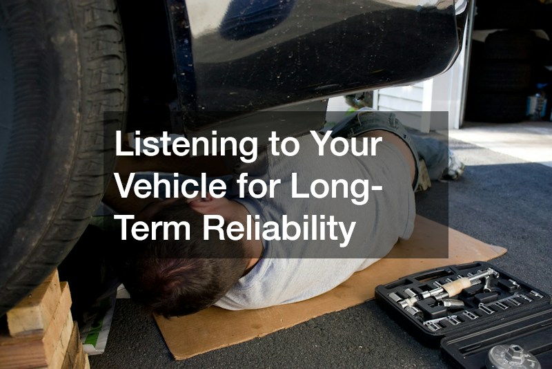 Listening to Your Vehicle for Long-Term Reliability