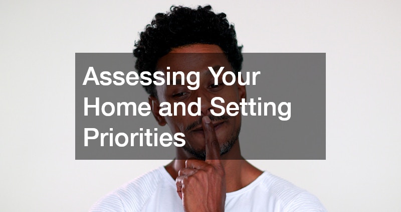 Assessing Your Home and Setting Priorities