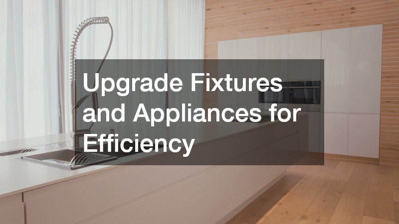 Upgrade Fixtures and Appliances for Efficiency
