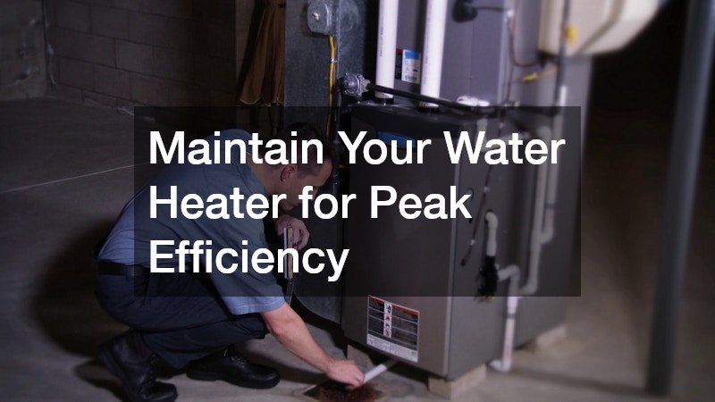 Maintain Your Water Heater for Peak Efficiency