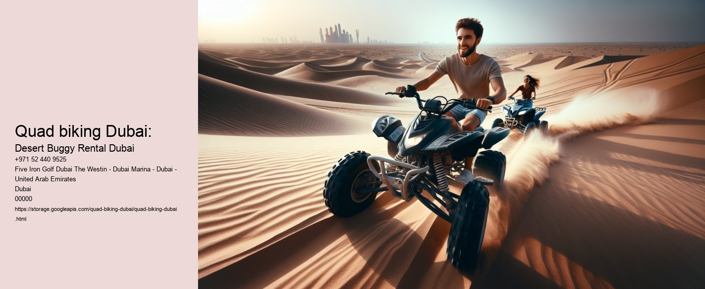 Quad biking Dubai: