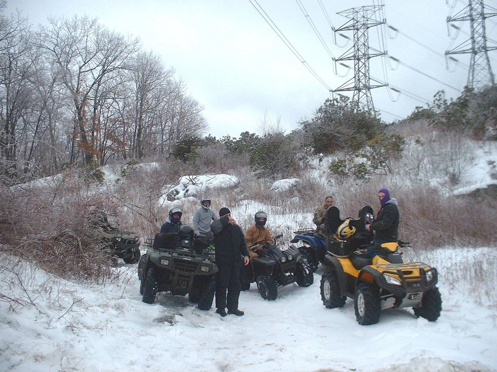 Winter Riding In the Hills Winter & Snow ATV Riding QUADCRAZY
