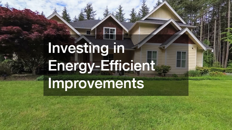 Investing in Energy-Efficient Improvements