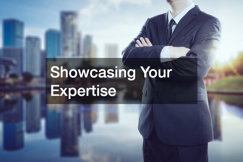 Showcasing Your Expertise