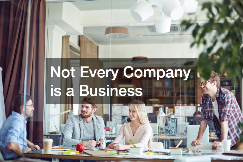 Not Every Company is a Business