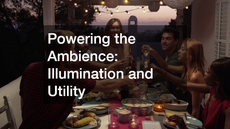 Powering the Ambience: Illumination and Utility