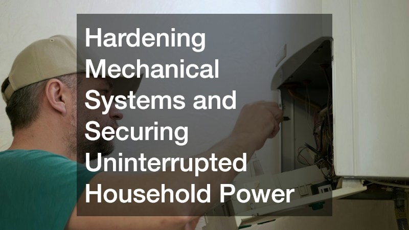 Hardening Mechanical Systems and Securing Uninterrupted Household Power