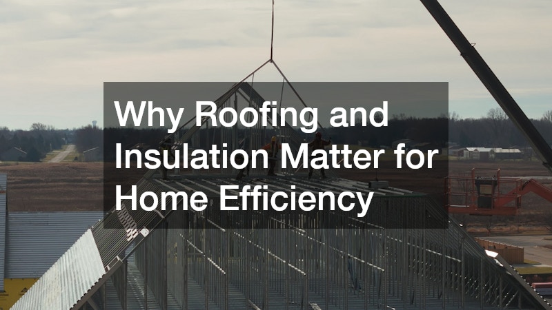 Why Roofing and Insulation Matter for Home Efficiency