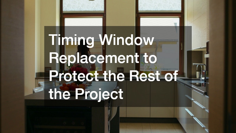 Timing Window Replacement to Protect the Rest of the Project