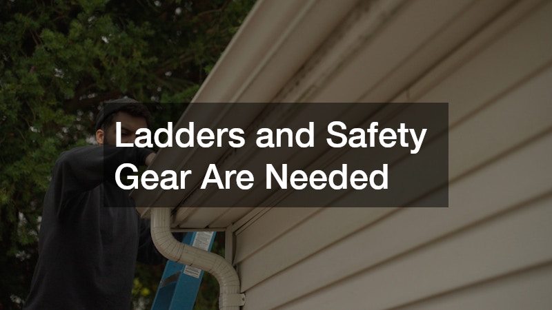 Ladders and Safety Gear Are Needed