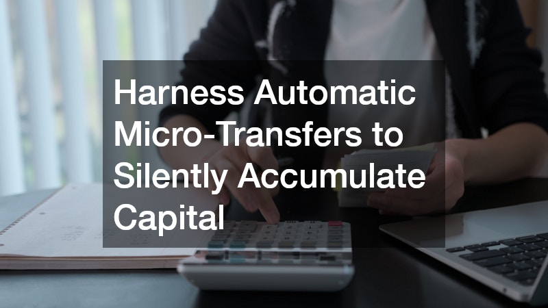 Harness Automatic Micro-Transfers to Silently Accumulate Capital
