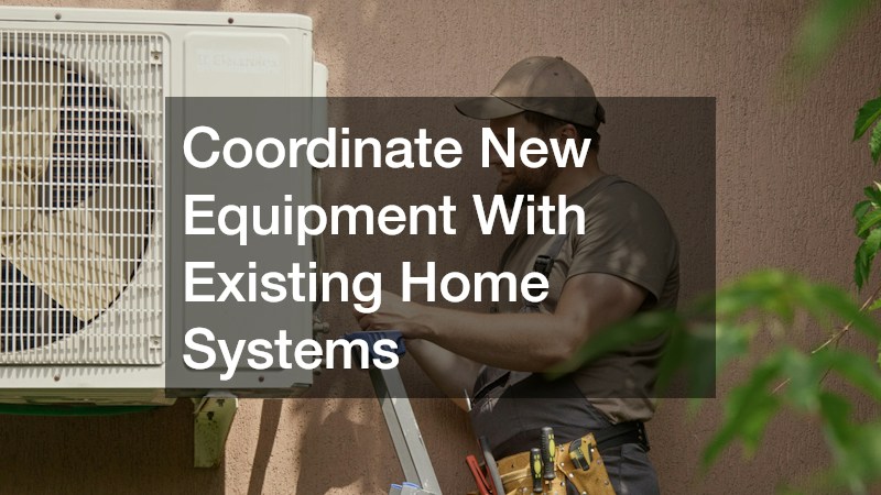 Coordinate New Equipment With Existing Home Systems