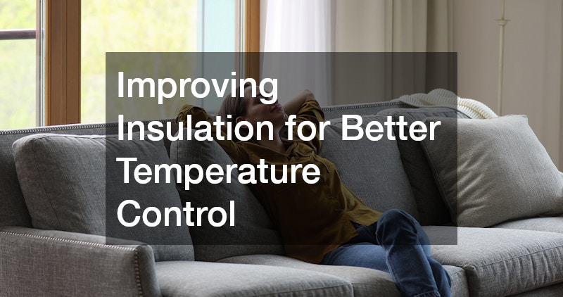 Improving Insulation for Better Temperature Control