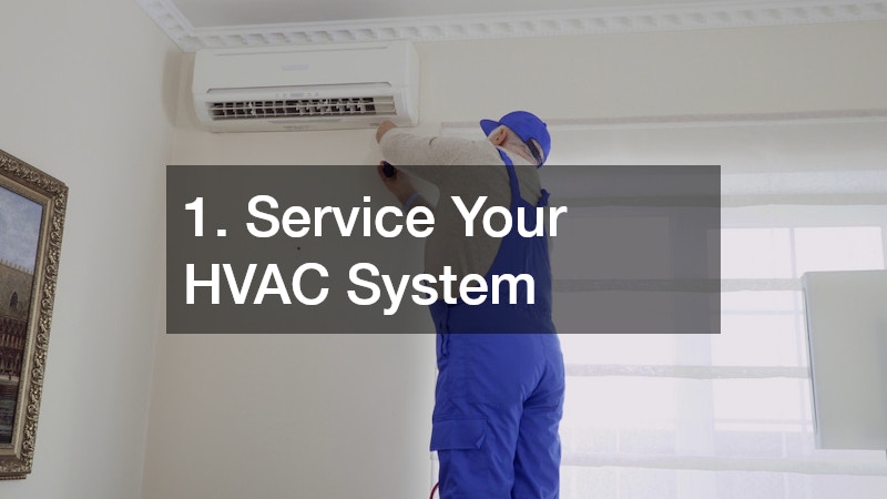 1. Service Your HVAC System