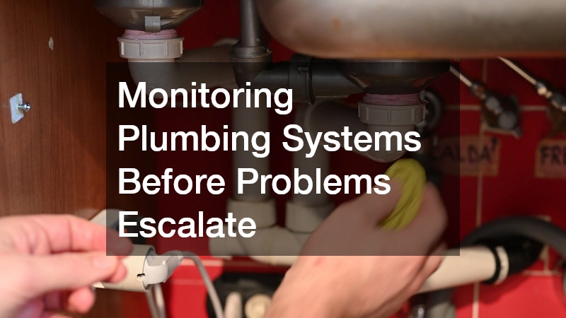 Monitoring Plumbing Systems Before Problems Escalate