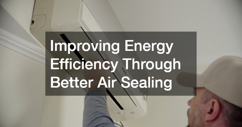 Improving Energy Efficiency Through Better Air Sealing