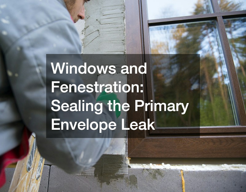 Windows and Fenestration: Sealing the Primary Envelope Leak