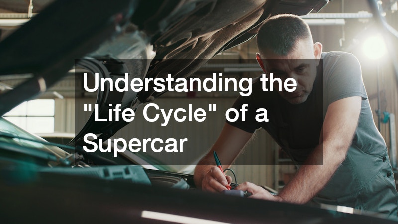 Understanding the "Life Cycle" of a Supercar