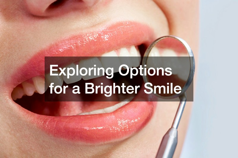 Exploring Options for a Brighter Smile