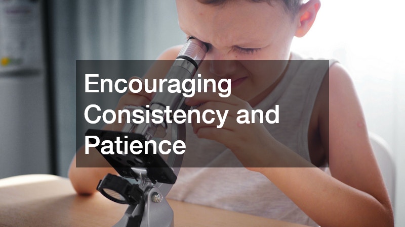 Encouraging Consistency and Patience