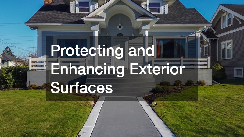 Protecting and Enhancing Exterior Surfaces