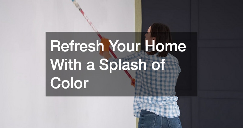 Refresh Your Home With a Splash of Color