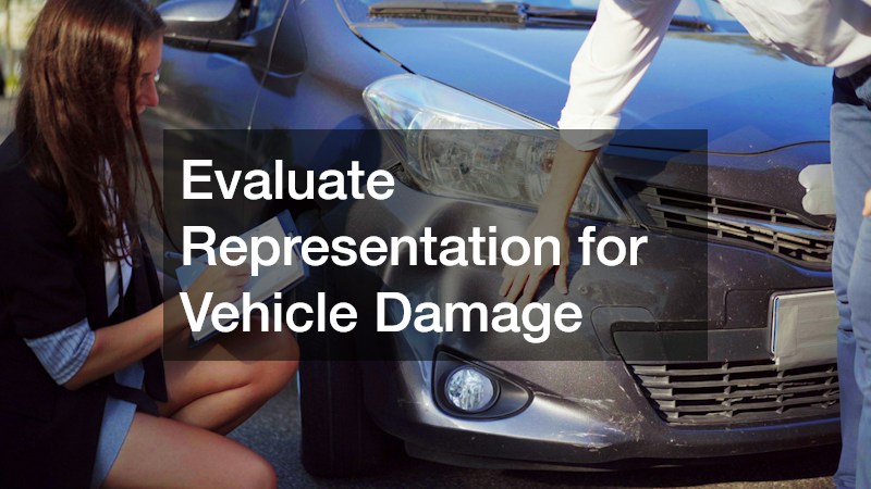 Evaluate Representation for Vehicle Damage