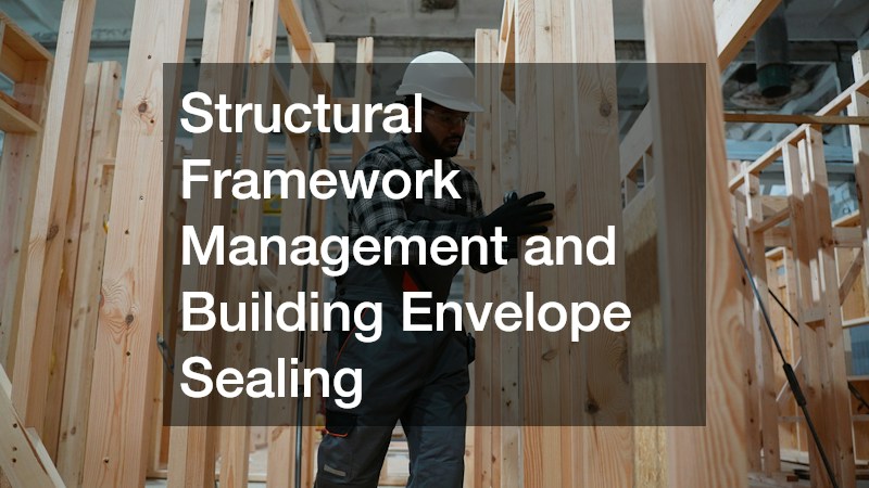 Structural Framework Management and Building Envelope Sealing