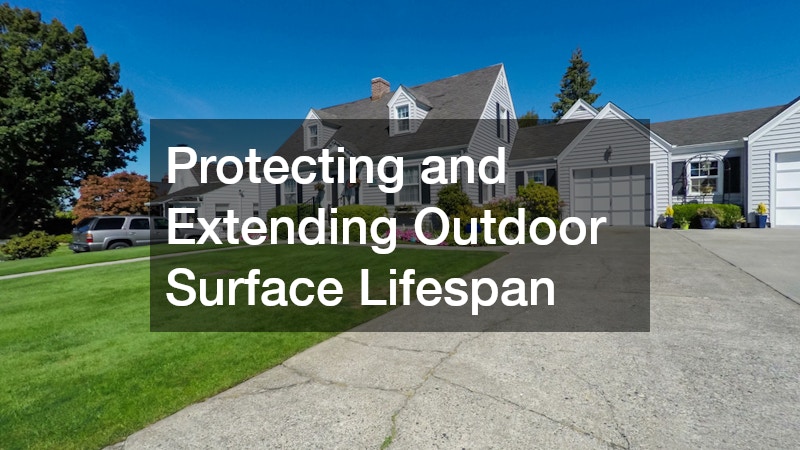 Protecting and Extending Outdoor Surface Lifespan
