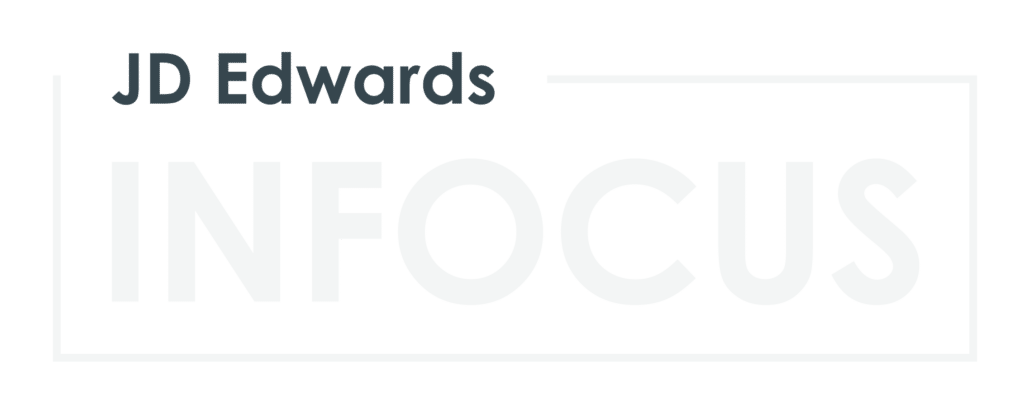 JD Edwards INFOCUS