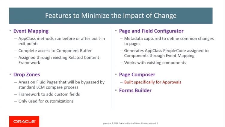 PSFT-Features-Minimize-Change