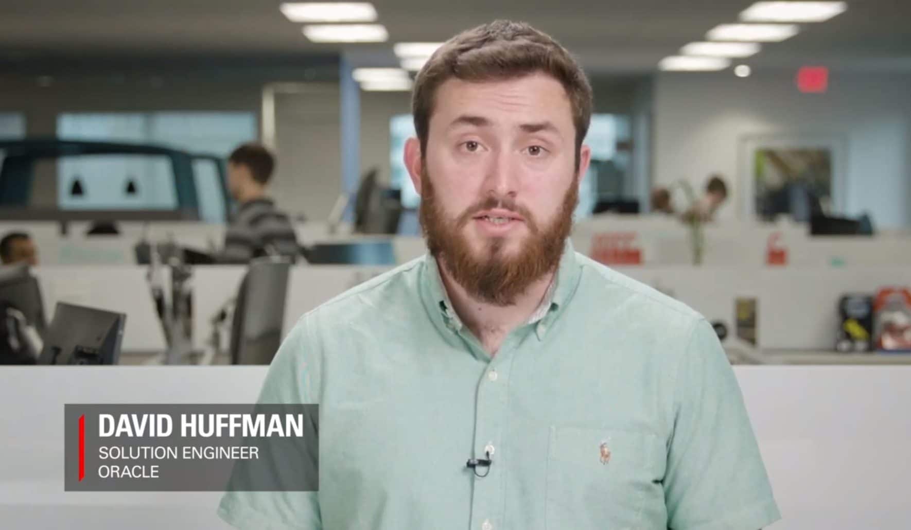 David Huffman screenshot from video