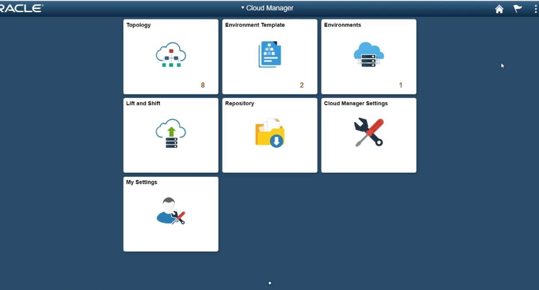 PeopleSoft-Cloud-Manager-Homepage
