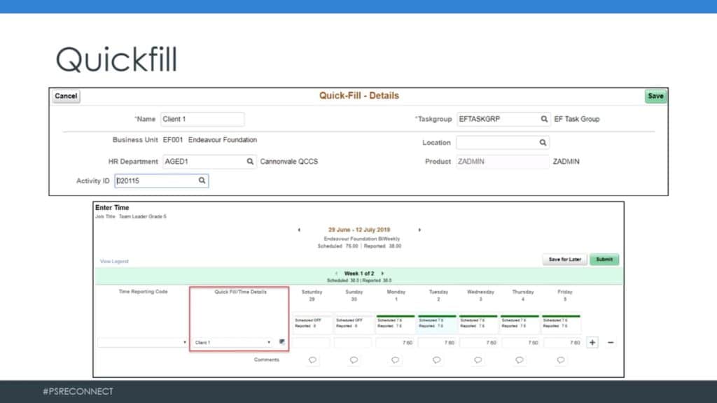 Endeavour Foundation’s Rapid Deployment of PeopleSoft Fluid Timesheet