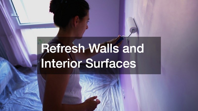 Refresh Walls and Interior Surfaces
