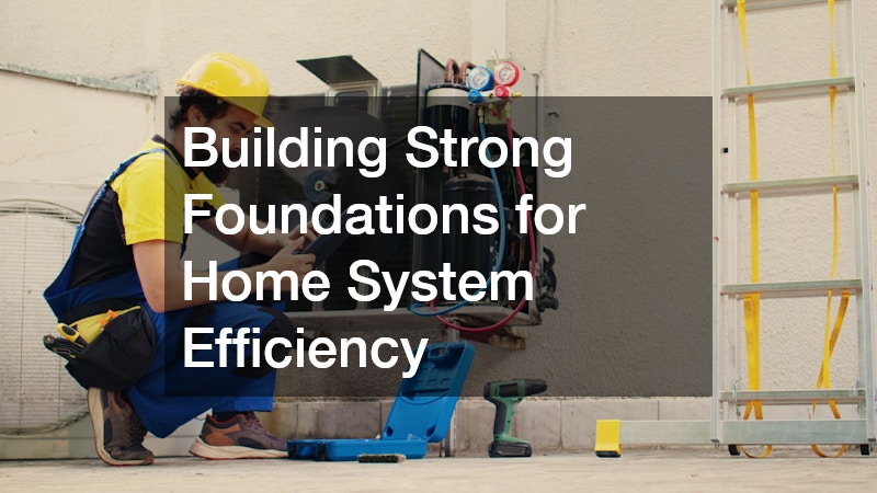 Building Strong Foundations for Home System Efficiency