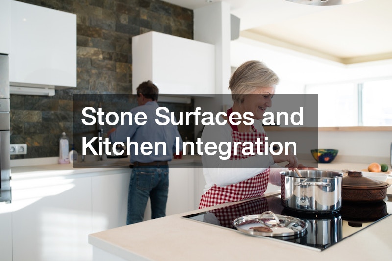 Stone Surfaces and Kitchen Integration