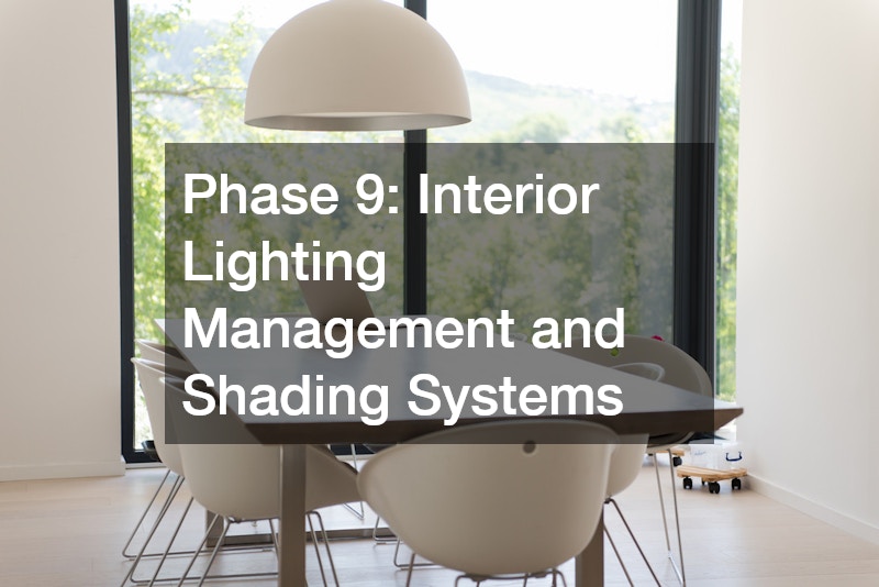 Phase 9: Interior Lighting Management and Shading Systems