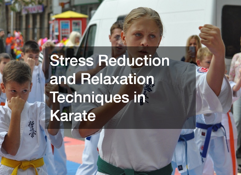 Stress Reduction and Relaxation Techniques in Karate