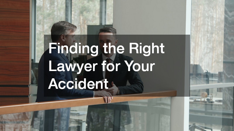 Finding the Right Lawyer for Your Accident