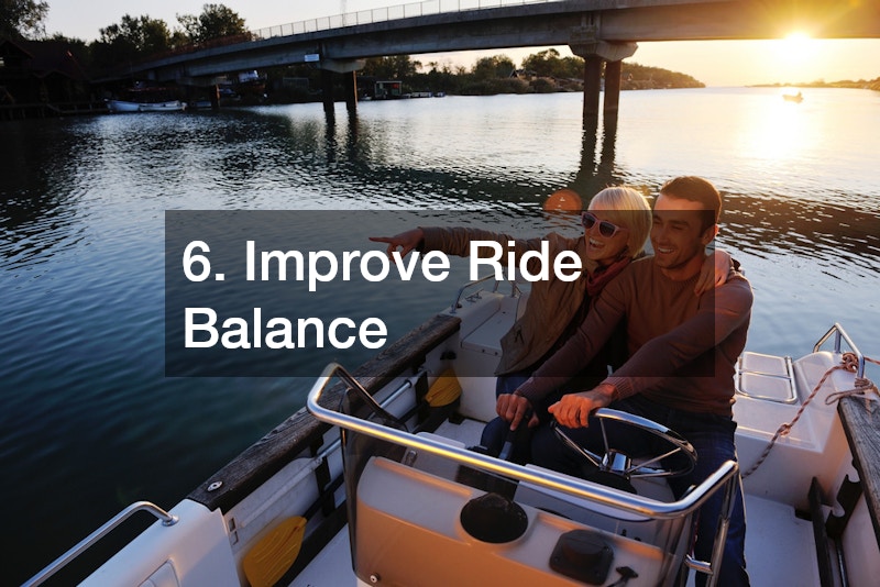 6. Improve Ride Balance