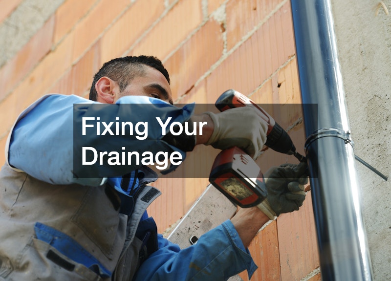 Fixing Your Drainage