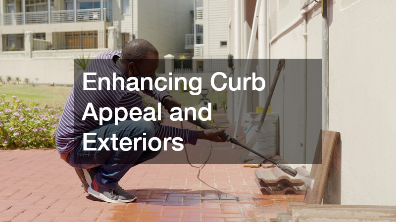 Enhancing Curb Appeal and Exteriors