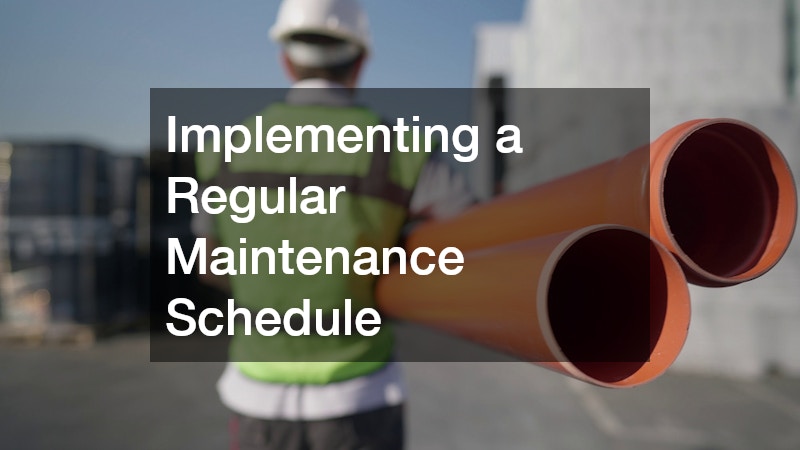 Implementing a Regular Maintenance Schedule